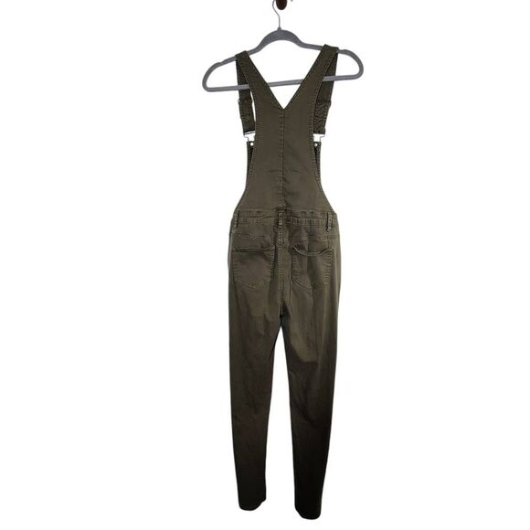 American Bazi Army Green Overalls with Distressing Size Medium Slim-leg Overalls - Picture 2 of 10